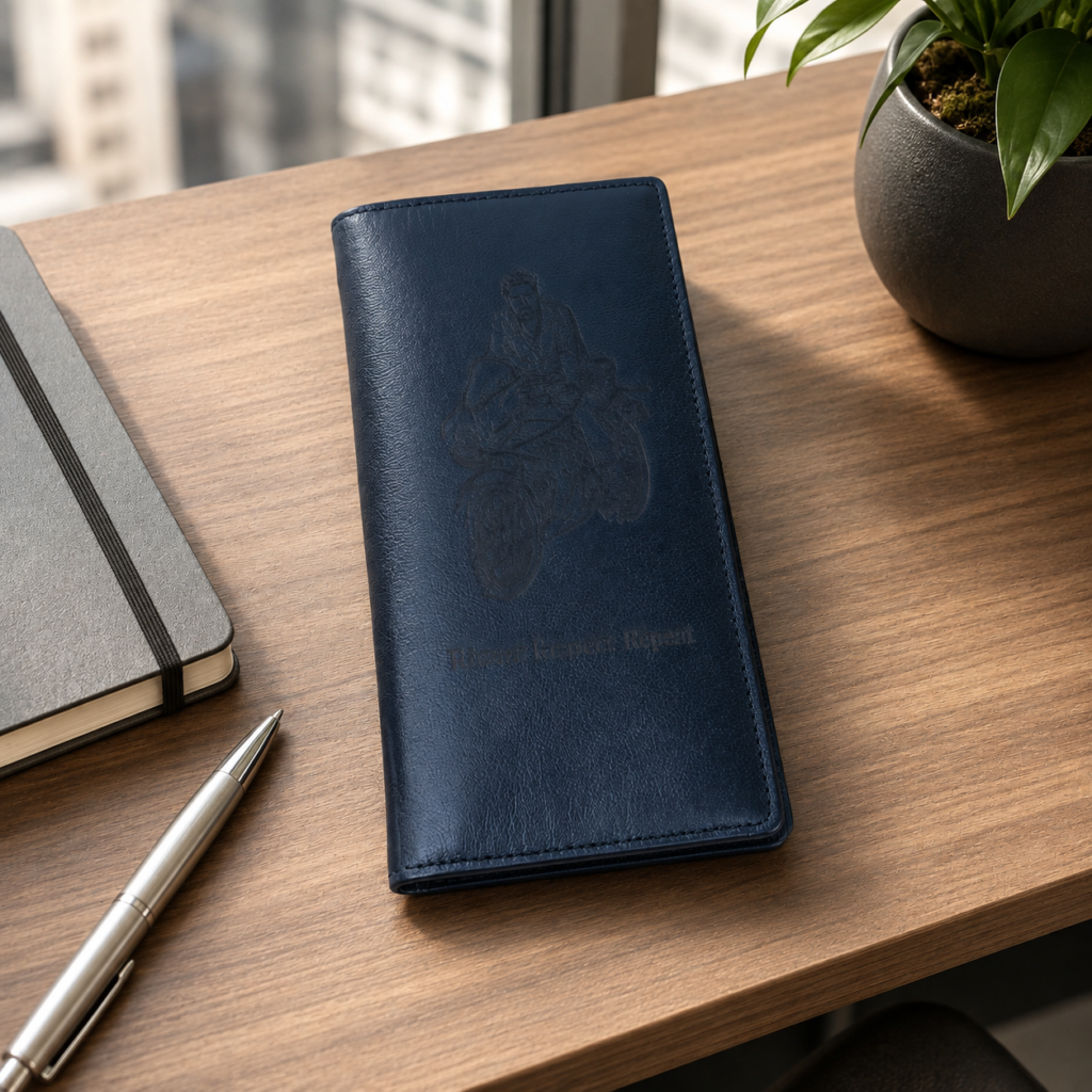 Premium Leather Long Wallet