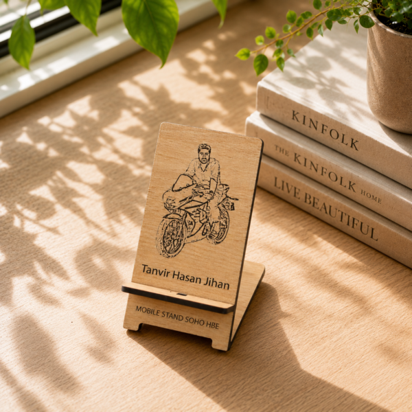 Wooden Mobile Stand